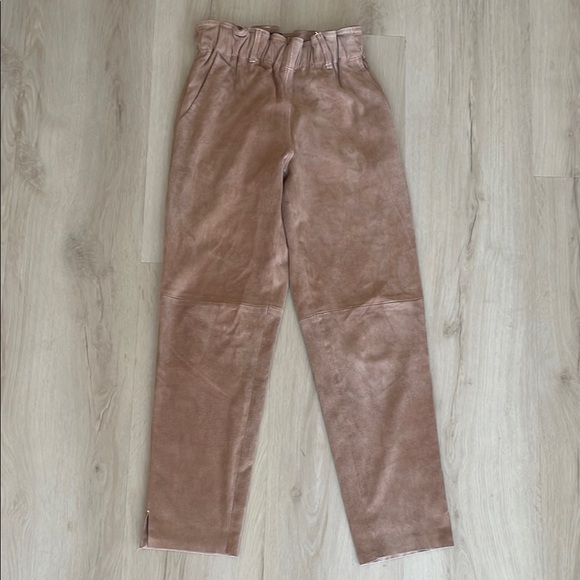 Designer Suede Pants - Picture 4 of 4